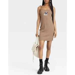 NWT Disney Tie Spaghetti Strap Ribbed Flower The Skunk Bambi Size XXL